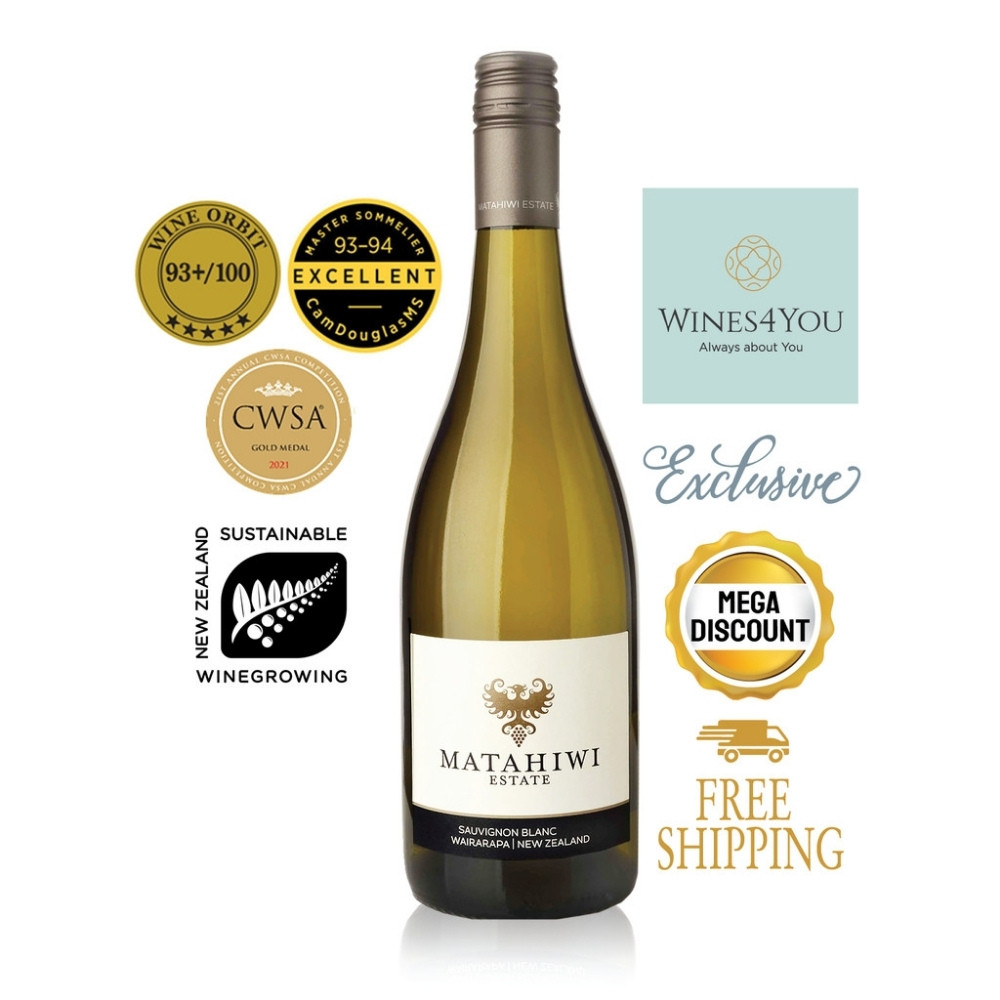 Matahiwi Estate Single Vine Sauvignon Blanc New Zealand White Wine 2023